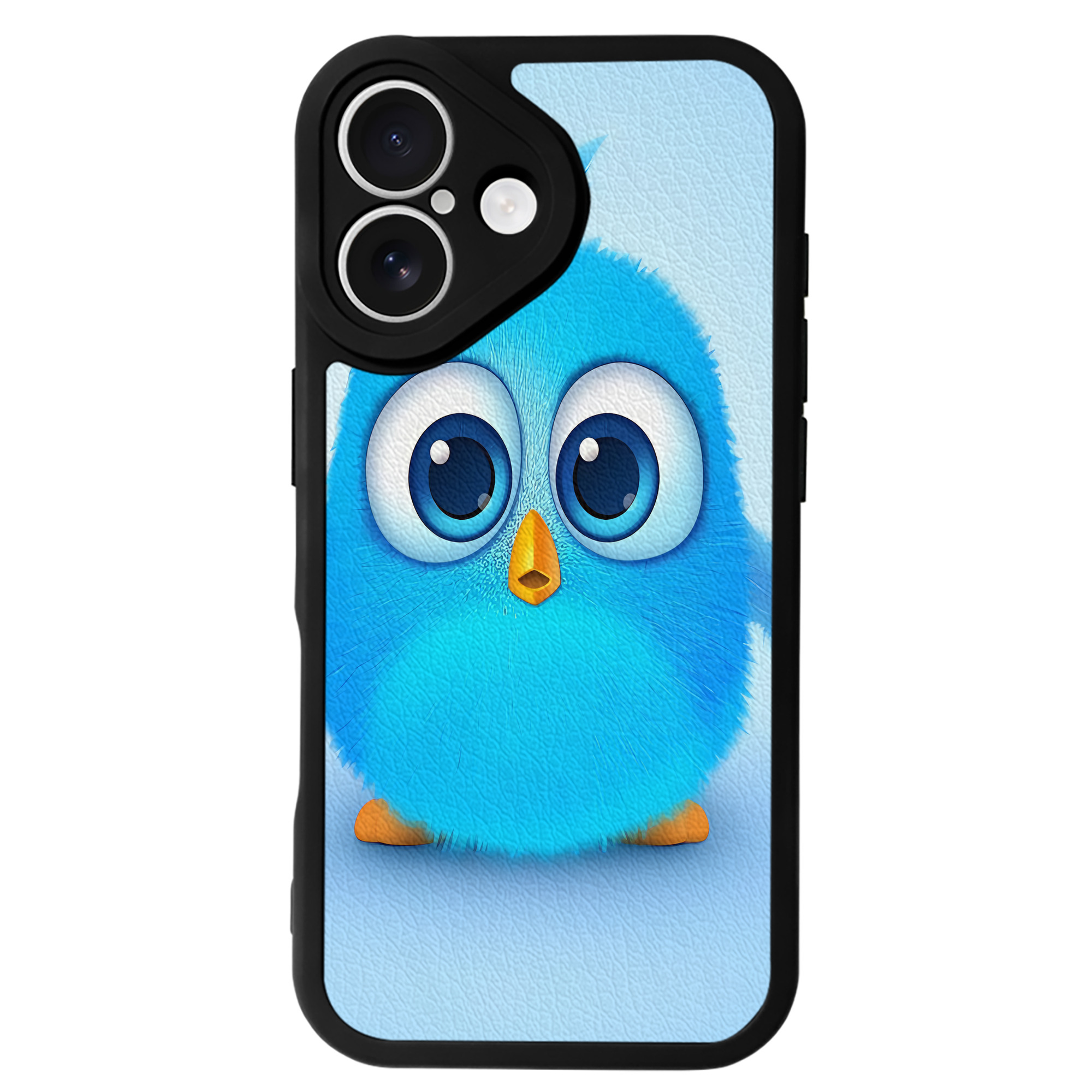 （画像用） Angry Birds アングリーバード 【iPhone 16シリーズ対応】シリコンスマホケース（レザー調） 材質：シリコン